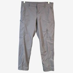 Kirkland Travel Gray Pants Size 2 Hiking Outdoors  25.5" Inseam  womens